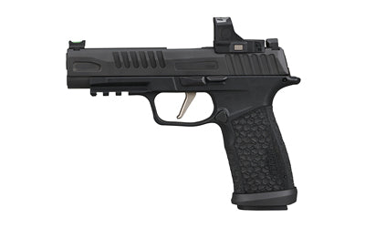 Sig Sauer P365 FUSE |  Striker Fired |  Semi-automatic |  Sub-compact |  Polymer Frame Pistol |  9MM |  4.3" Barrel |  Matte Finish |  Black |  Sig LXG Grip |  Romeo-RS Compact 3 MOA Red Dot Optic |  Fiber Optic Front with Black Serrated Rear Sights |  3