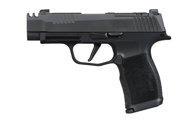 Sig Sauer P365-XL COMP |  Semi-automatic |  Striker Fired |  Sub-Compact |  380ACP |  3.1" Barrel |  Two-Port Integrated Expansion Chamber |  Matte Finish |  Black |  Optics Ready |  Thumb Safety |  X-Ray 3 Night Sights |  12 Rounds |  2 Magazines