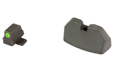 Sig Sauer X-RAY3 |  Handgun Sight |  Fits Sig Sauer P211 |  Matte Finish |  Black with Green Ring |  Suppressor Height |  Tritium Front Sight |  Blacked Out Rear Sight