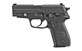 Sig Sauer  |  Double Action/Single Action |  Semi-automatic |  Metal Frame Pistol |  Compact |  9MM |  3.9" Barrel |  Alloy |  Nitron Finish |  Black |  Polymer Grips |  SIGLITE Night Sights |  Decocker |  15 Rounds |  Short Reset Trigger |  3 Magazines M