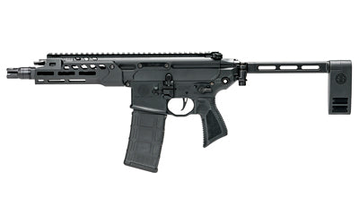 Sig Sauer MCX Rattler LT |  Semi-automatic |  AR Pistol |  300 Blackout |  6.75" Threaded Barrel |  Anodized Finish |  Black |  Pistol Brace |  30 Rounds |  1 Magazine