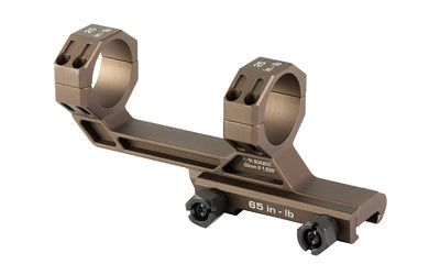 Sig Sauer ALPHA-MSR |  Scope Mount |  30mm |  1.535" Height |  0 MOA |  Anodized Finish |  Coyote Brown |  Fits Picatinny