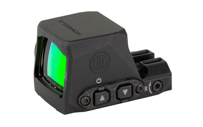 Sig Sauer ROMEO-X |  Red Dot Sight |  24mm Objective |  32 MOA Circle with 2 MOA Red Dot |  Matte Finish |  Black |  COMPACT/RMSc Footprint