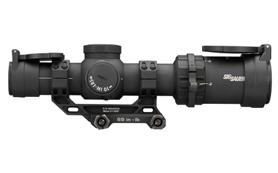 Sig Sauer TANGO MSR Compact |  Rifle Scope |  1-10X Magnification |  First Focal Plane |  Illuminated BDC 10 Reticle |  24mm Objective |  30mm Main Tube |  Black |  Includes ALPHA MSR 1.535" Mount