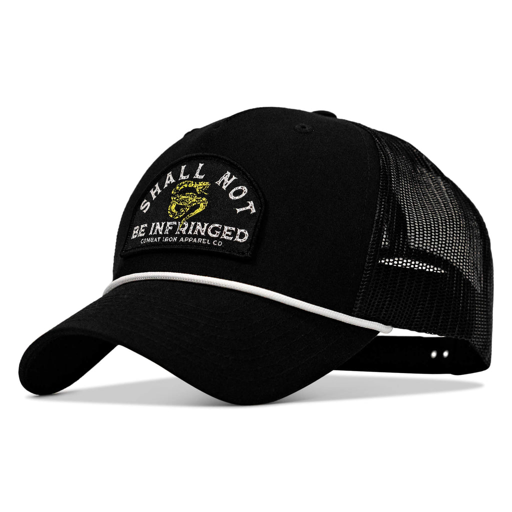Shall Not Be Infringed Patch Rope Snapback Hat