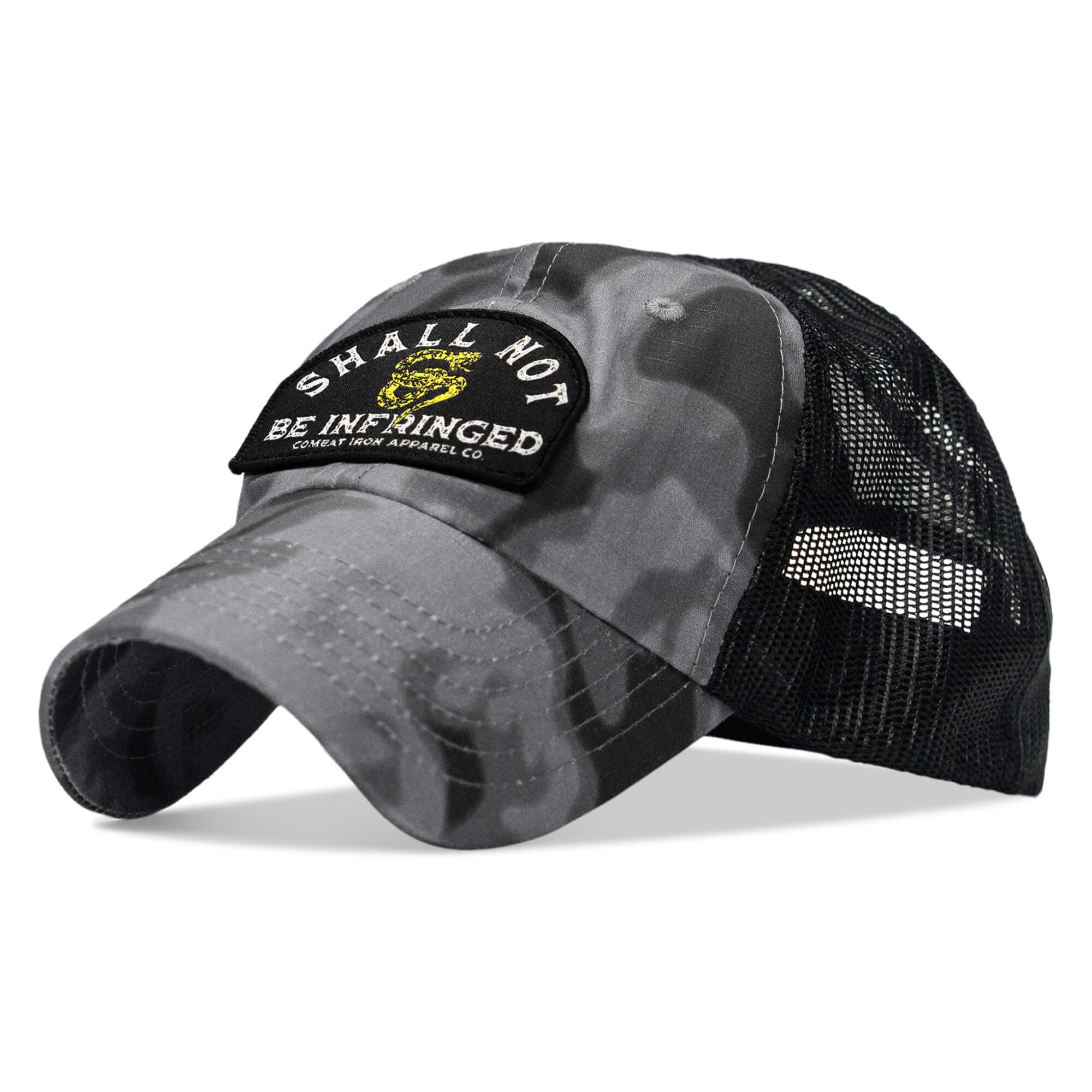 Shall Not Be Infringed Patch Tactical Ripstop Mesh Snapback Hat