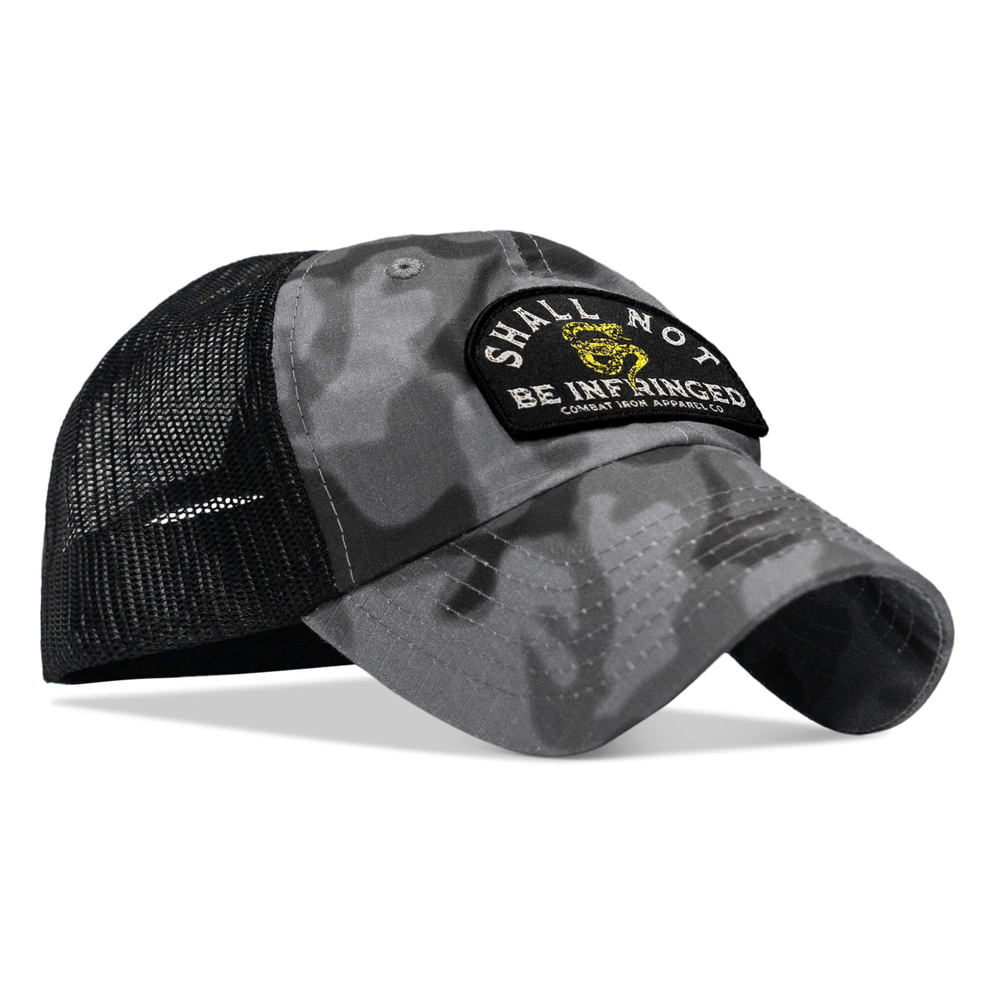 Shall Not Be Infringed Patch Tactical Ripstop Mesh Snapback Hat