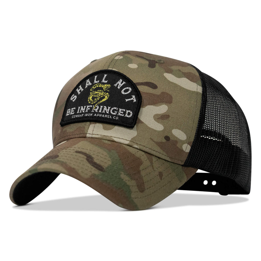 Shall Not Be Infringed Patch Snapback Hat