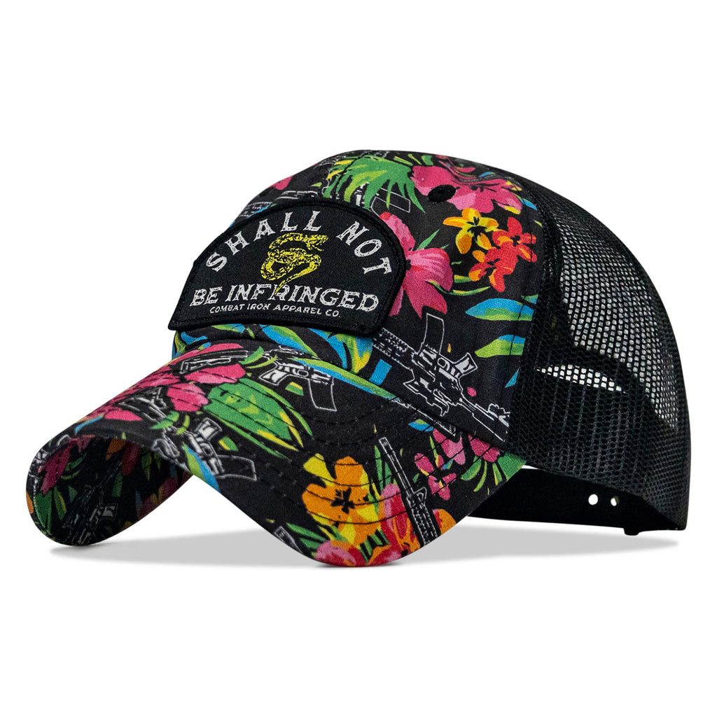Shall Not Be Infringed Patch Tactical Ripstop Mesh Snapback Hat