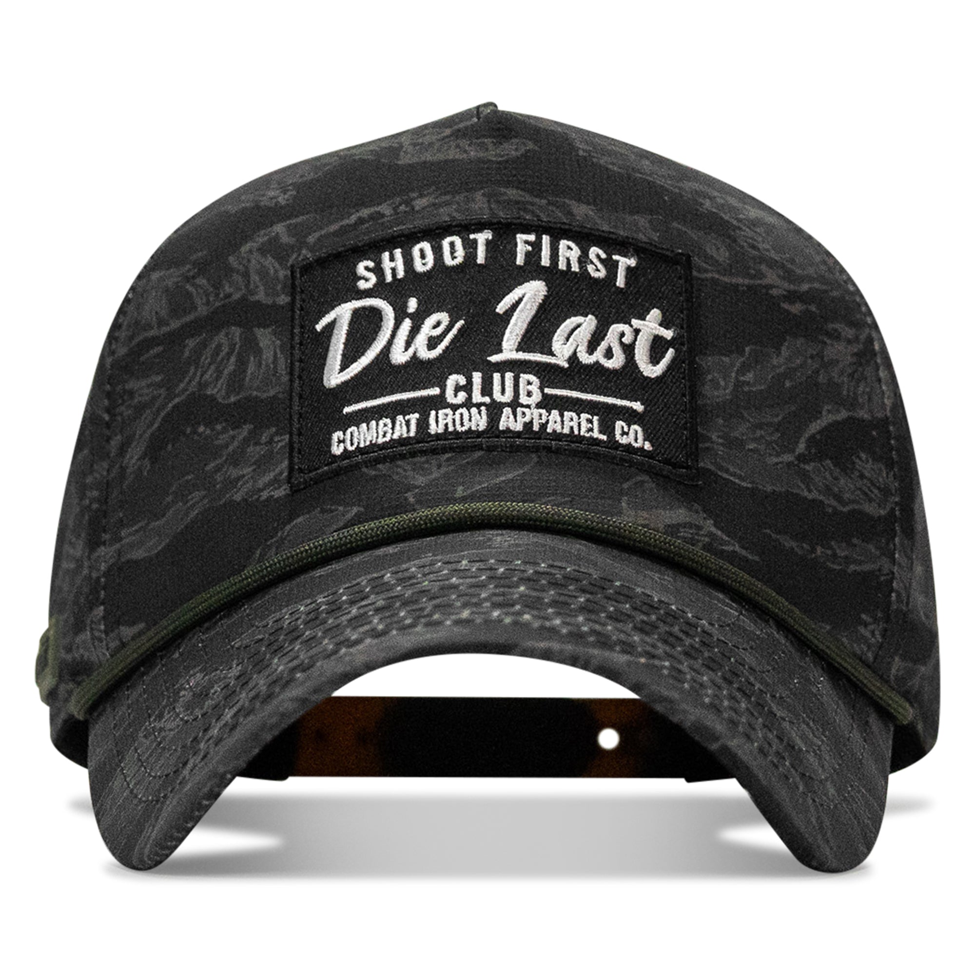 Shoot First Die Last Club Patch Weekender Snapback