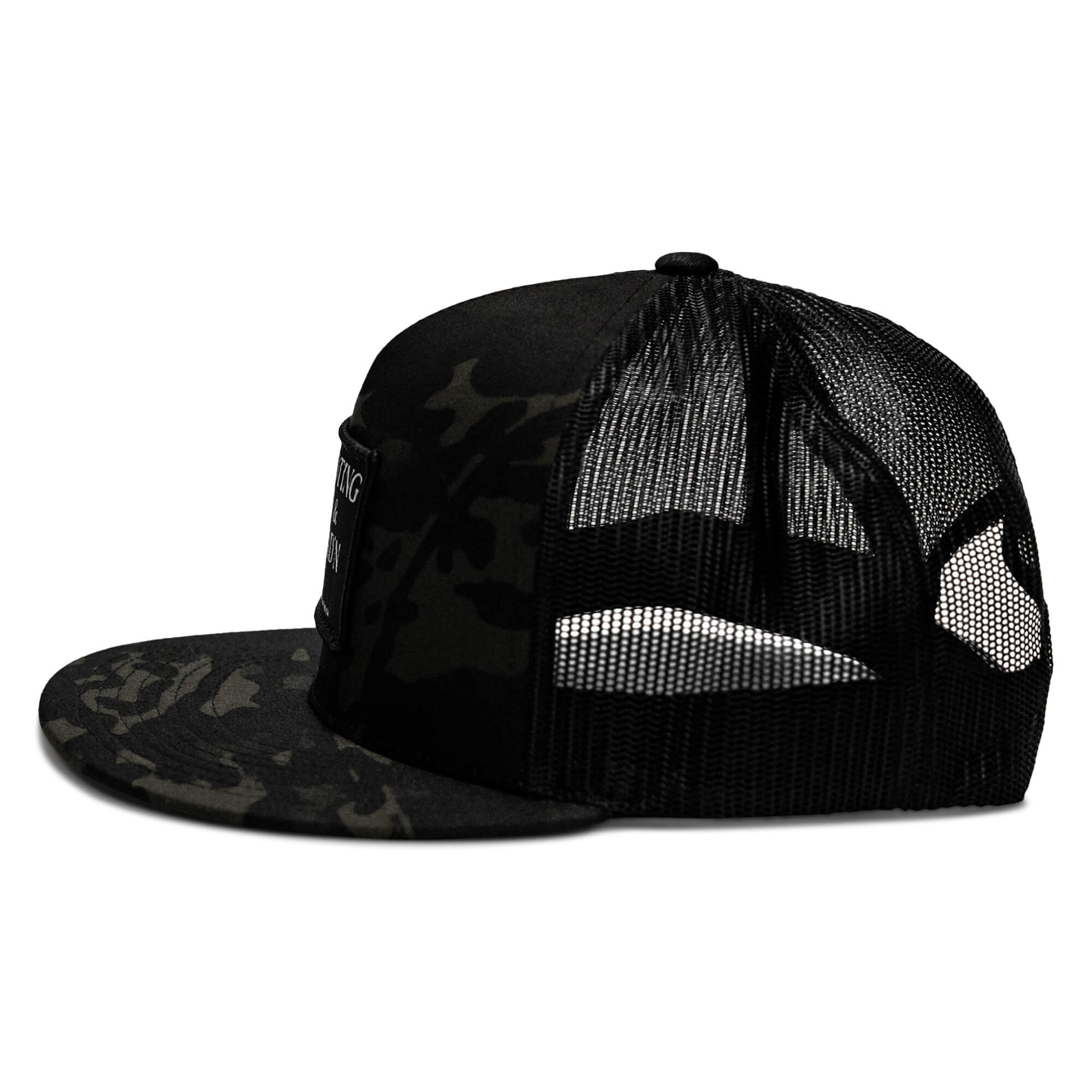 Shooting Guns & Spreadin' Buns Patch Flatbill Hat
