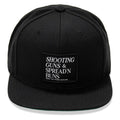 Shooting Guns & Spreadin' Buns Patch Flatbill Hat
