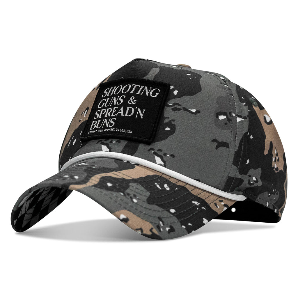 Shooting Guns & Spreadin' Buns Patch Weekender Snapback