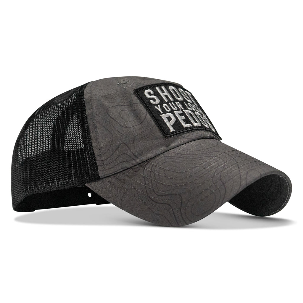 Shoot Your Local Pedos Patch Tactical Ripstop Mesh Snapback Hat