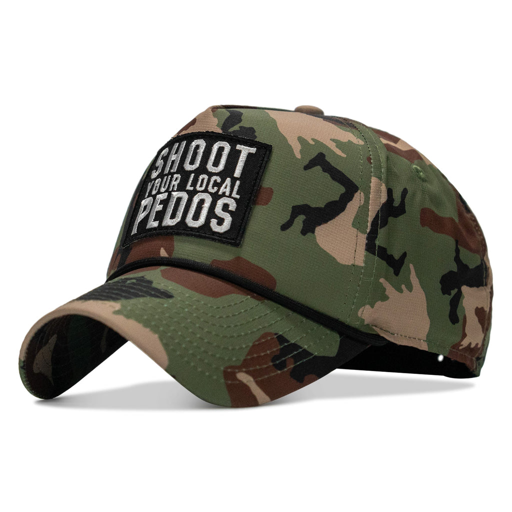 Shoot Your Local Pedos Patch Weekender Waterproof Snapback