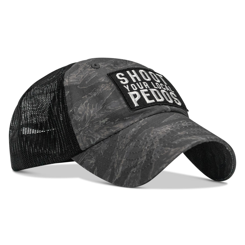 Shoot Your Local Pedos Patch Tactical Ripstop Mesh Snapback Hat