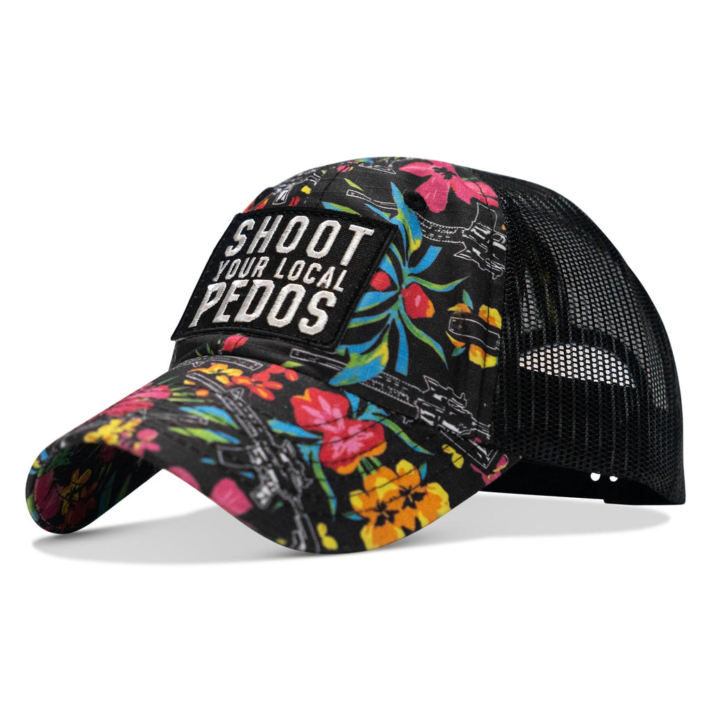 Shoot Your Local Pedos Patch Tactical Ripstop Mesh Snapback Hat