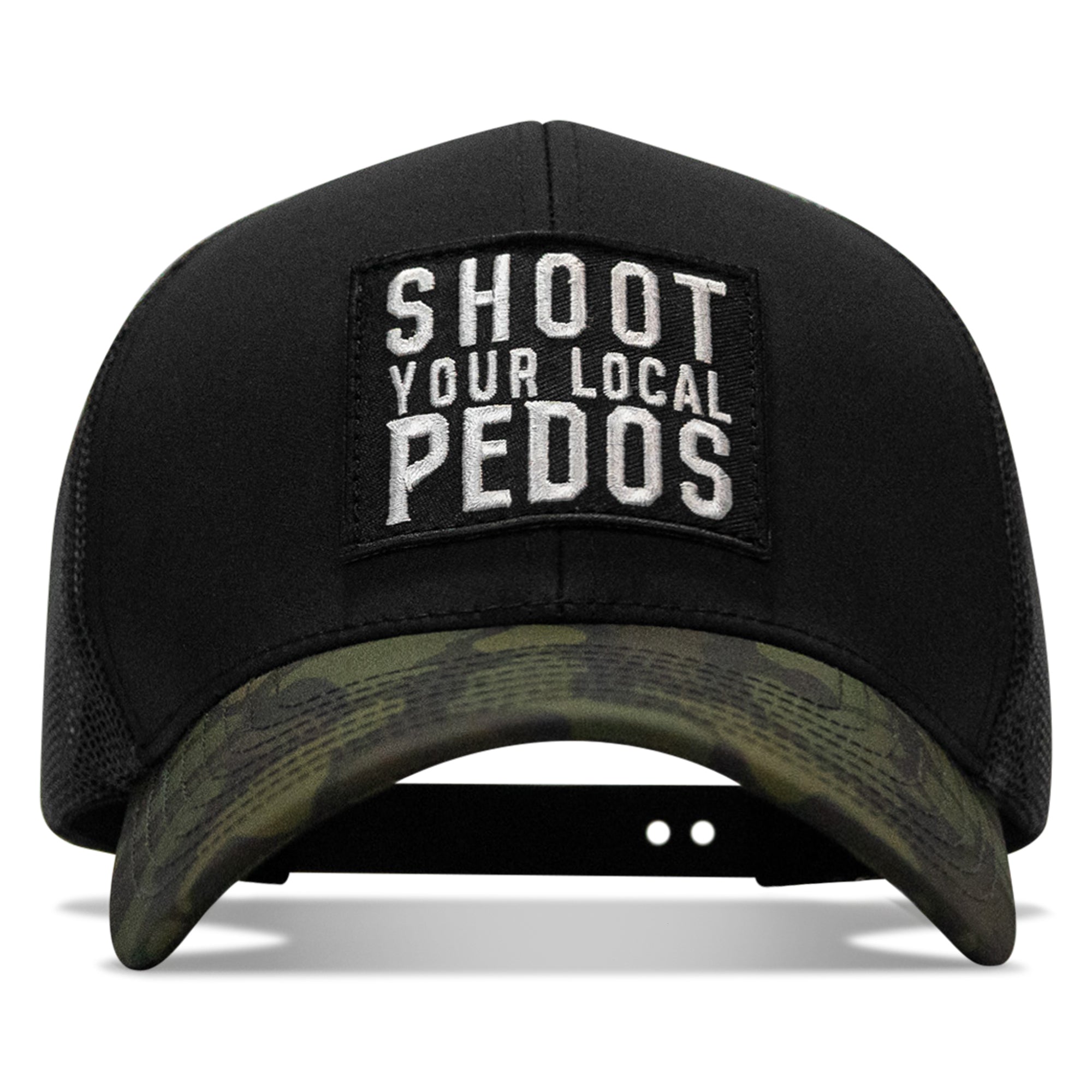 Shoot Your Local Pedo Patch Snapback