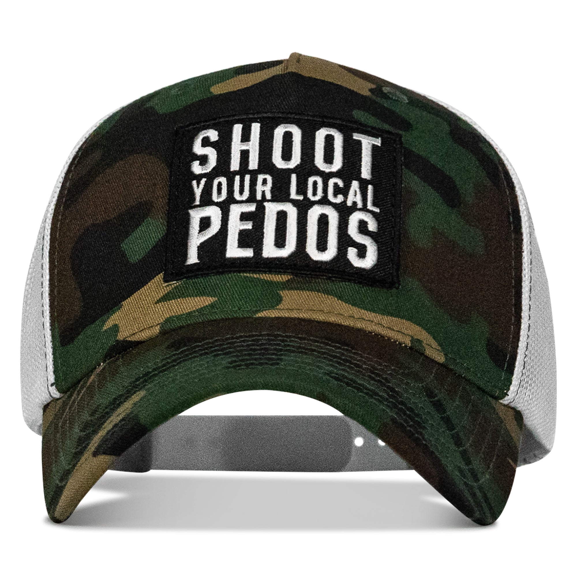 Shoot Your Local Pedo Patch Snapback