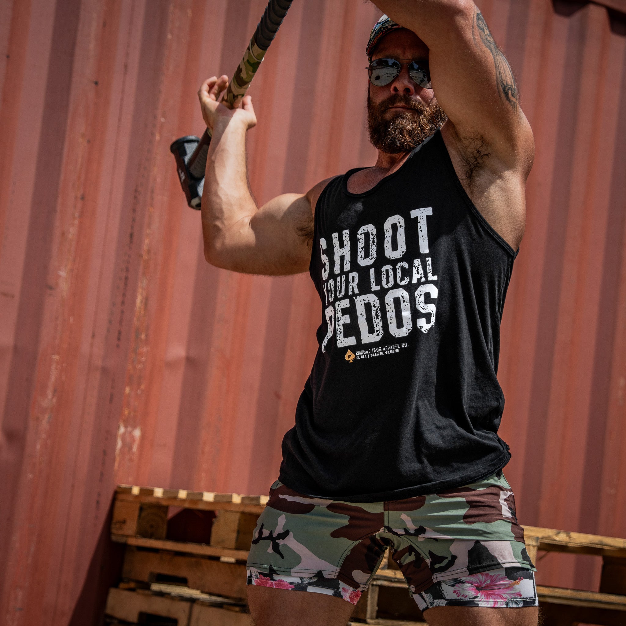 Shoot Your Local Pedo Men's Tank Top