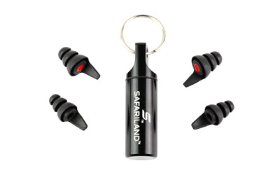 Safariland Ear Plug |  Black |  Rubber |  Direct Replacement For SKU SLTCI-IMPULSE-HP-1-0