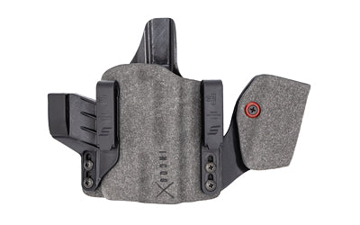 Safariland INCOG-X |  Joint Collaboration with Haley Strategic |  Inside the Waistband Holster |  Fits Glock 17/19 with Light |  Integrated Magazine Caddy |  Microfiber Suede Wrapped Boltaron Construction |  Black |  Right Hand