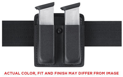 Safariland Model 73 Open Top Double Magazine Pouch |  For 2.25" Duty Belts |  Fits Glock 17 |  Hardshell STX |  STX Tactical Black Finish
