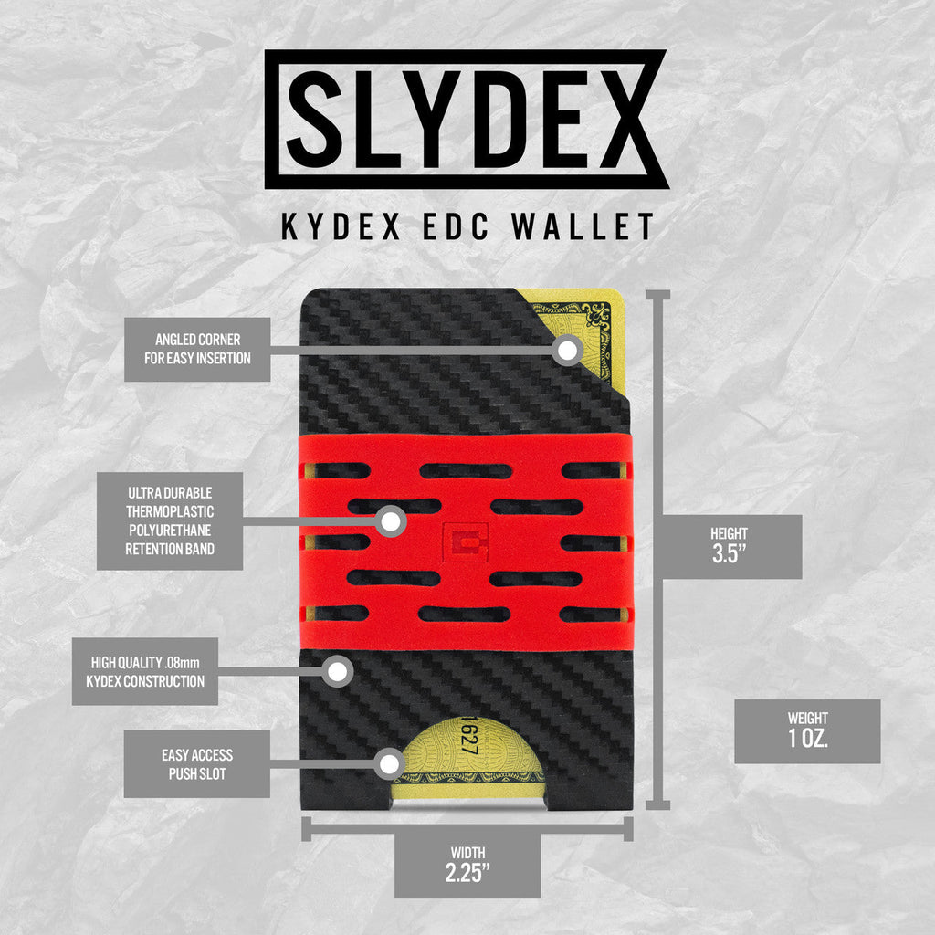 SLYDEX - Kydex Minimalist EDC Wallet