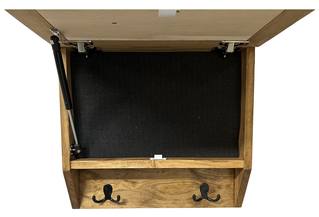 Family Tree Wall-Mounted Gun Cabinet – Hidden Secure Storage with Heartfelt Design