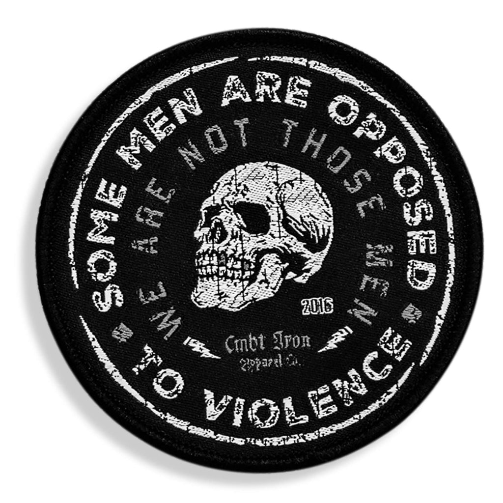 Some Men Are Opposed To Violence Velcro Patch