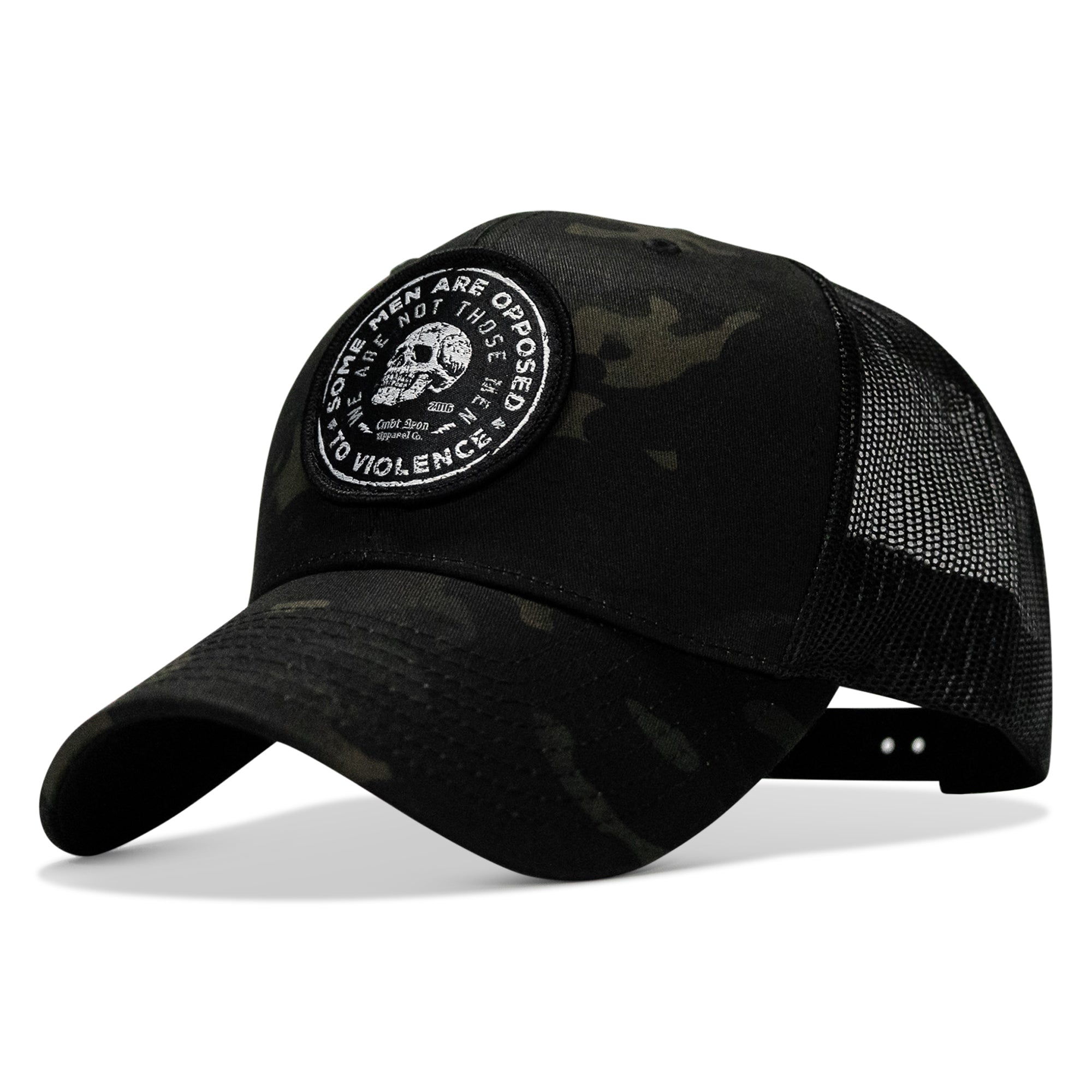 Some Men Are Opposed To Violence Patch Snapback Hat