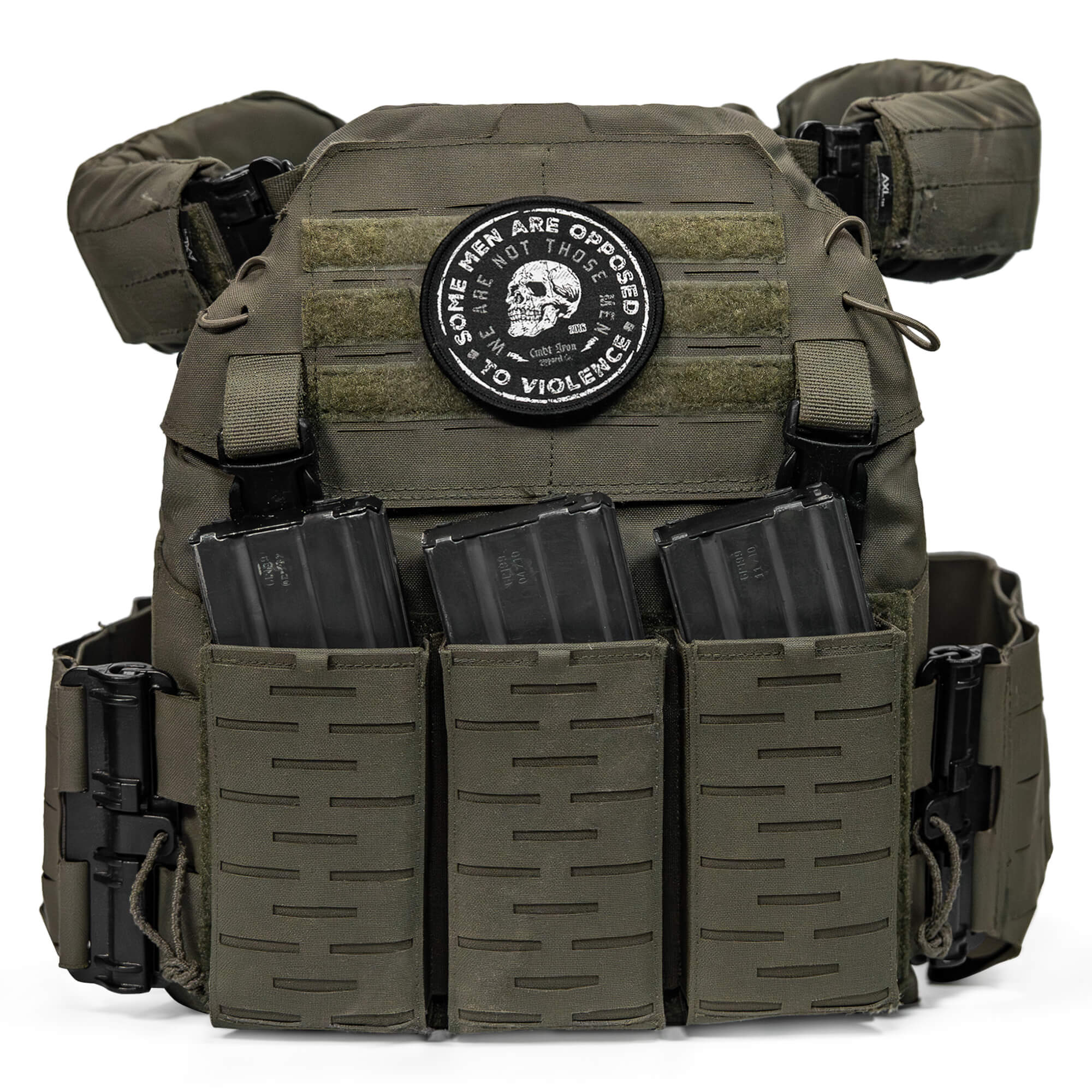 Some Men Are Opposed To Violence Velcro Patch