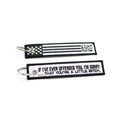 If I’ve Ever Offended You Jet Tag Keychain