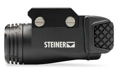 Steiner TOR Fusion |  Tac Light w/laser |  350 Lumens |  Fits Picatinny/Most Pistol Rails |  Green Laser |  Black |  Auto On Feature