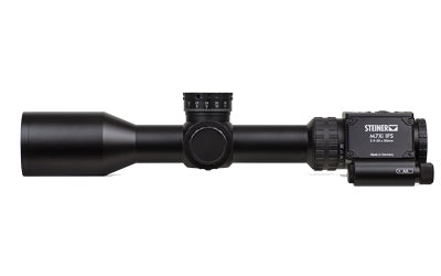 Steiner M7Xi IFS |  Rifle Scope |  2.9-20X |  50mm Objective |  34mm Tube Diameter |  MSR2 Reticle |  .1 Mil |  First Focal Plane |  Matte Finish |  Black