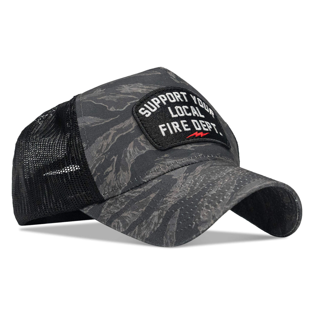 Support Your Local Fire Dept Patch Five Panel Breacher Snapback Hat