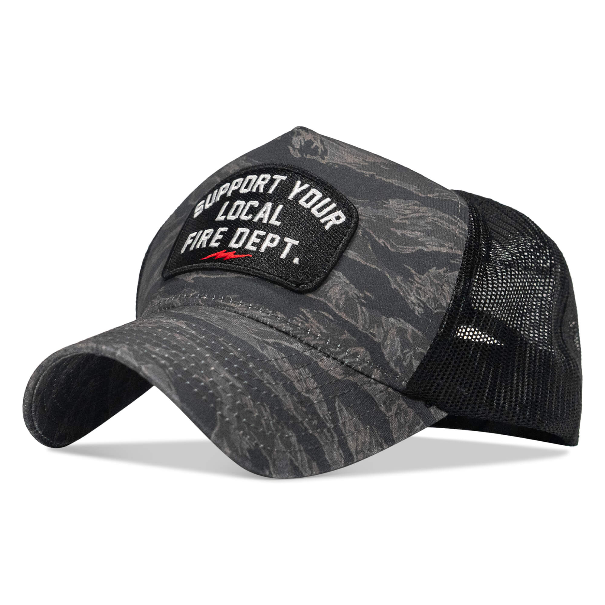 Support Your Local Fire Dept Patch Five Panel Breacher Snapback Hat