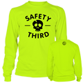 Safety Third - Long Sleeve Hi-Vis T-Shirt