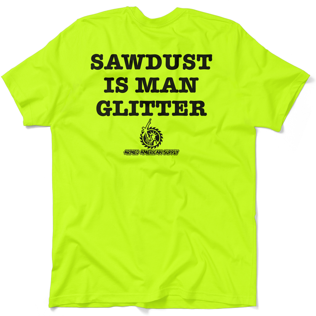 Sawdust - Safety Yellow T-Shirt