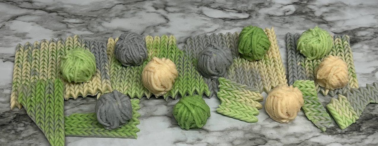 YARN ADDICT wax melts | Clean Cotton Scent | Balls of Yarn | Knit Crochet  | 5.25 oz
