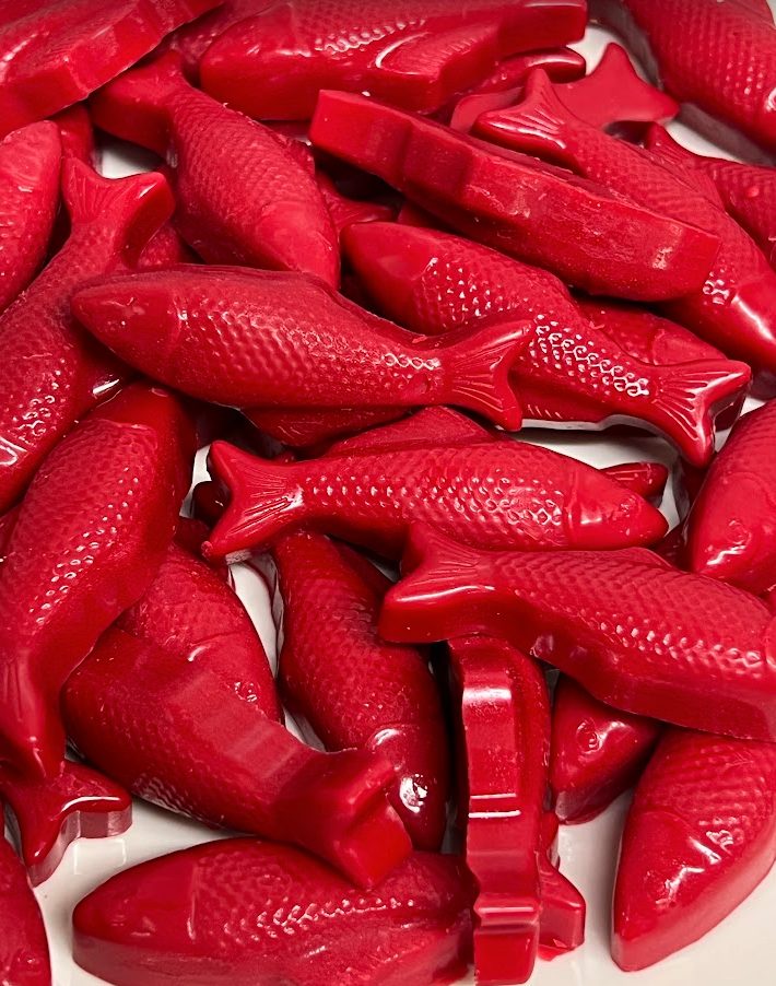 Red SWEDISH FISH Candy Wax Melts | Fruit Punch |  4 oz