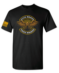 Kick Brass “Take Names” Premium Tee – Black