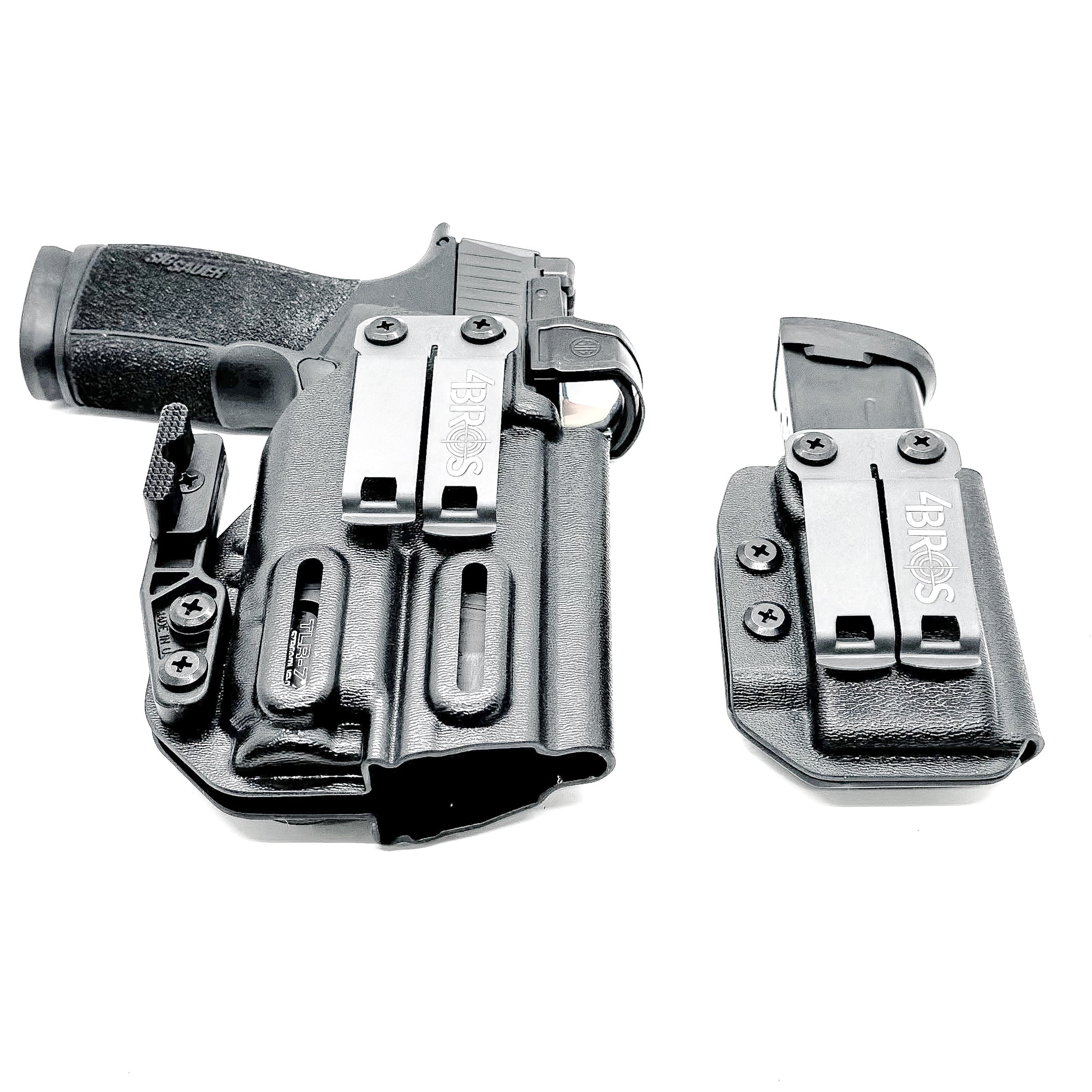 Sig P365-XMACRO & TLR-7 X/A IWB RH Holster with Magazine Carrier Combo