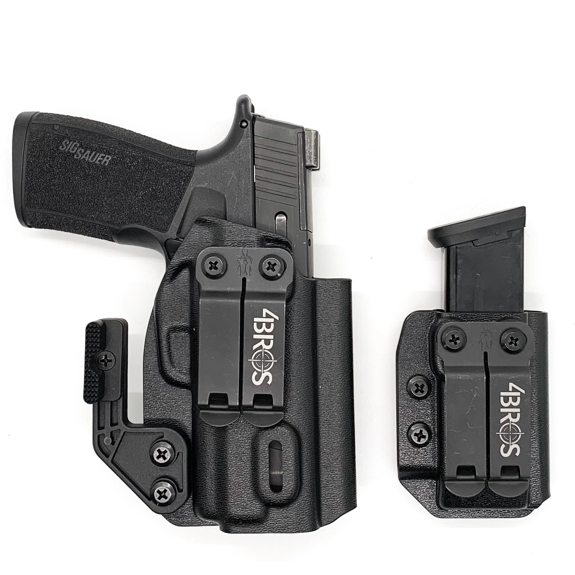 Sig P365-XMACRO Gas Pedal IWB RH Holster with Magazine Carrier Combo