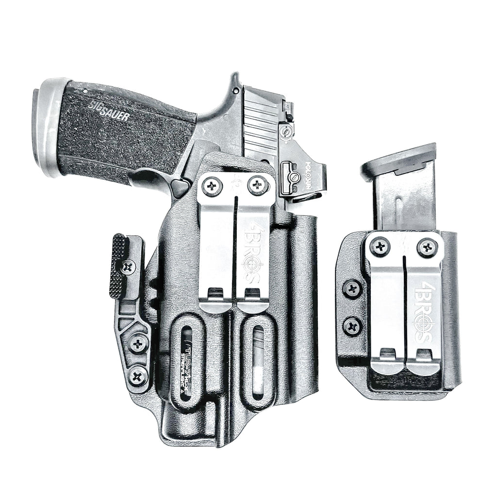 Sig P365-XMACRO & TLR-7 X or HL-X IWB Holster with Magazine Carrier Combo