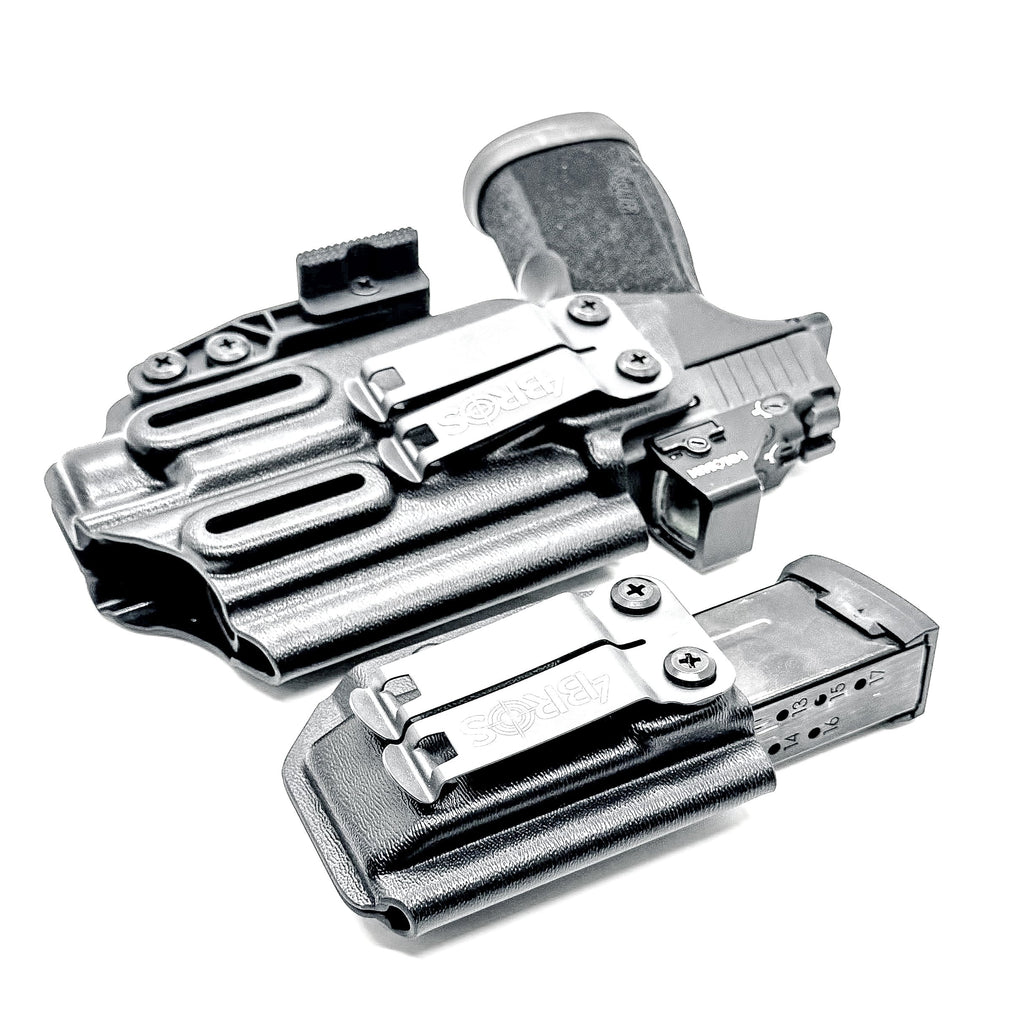 Sig P365-XMACRO & TLR-7 X or HL-X IWB Holster with Magazine Carrier Combo