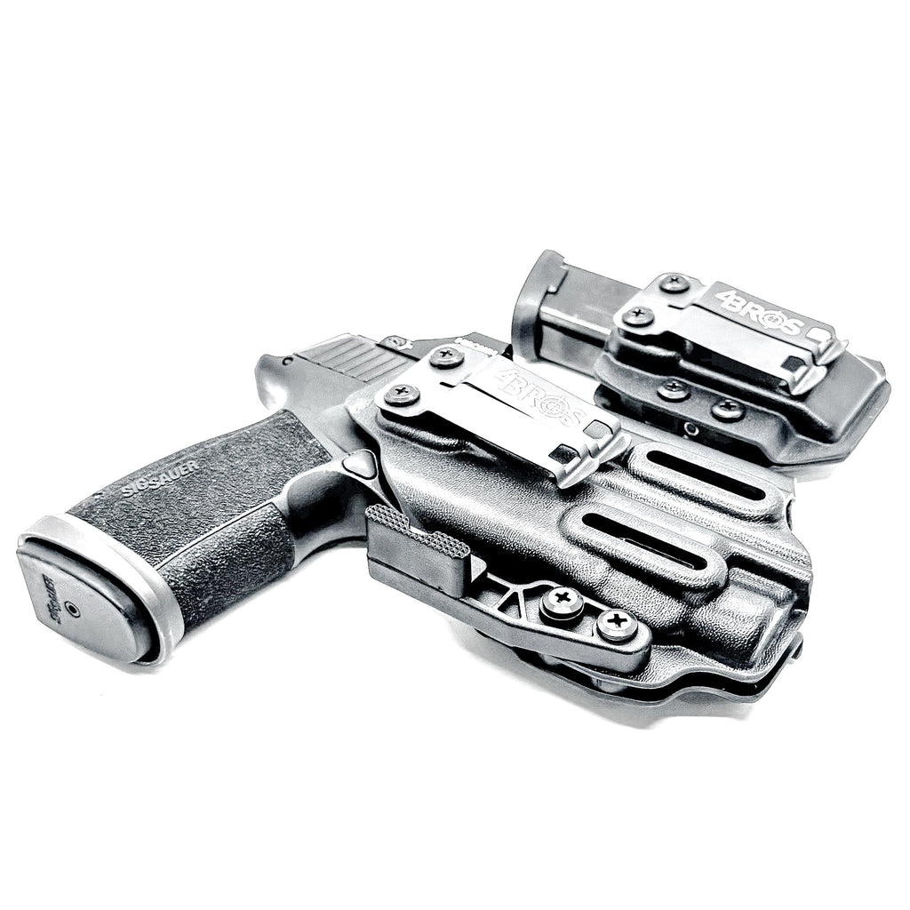 Sig P365-XMACRO & TLR-7 X or HL-X IWB Holster with Magazine Carrier Combo