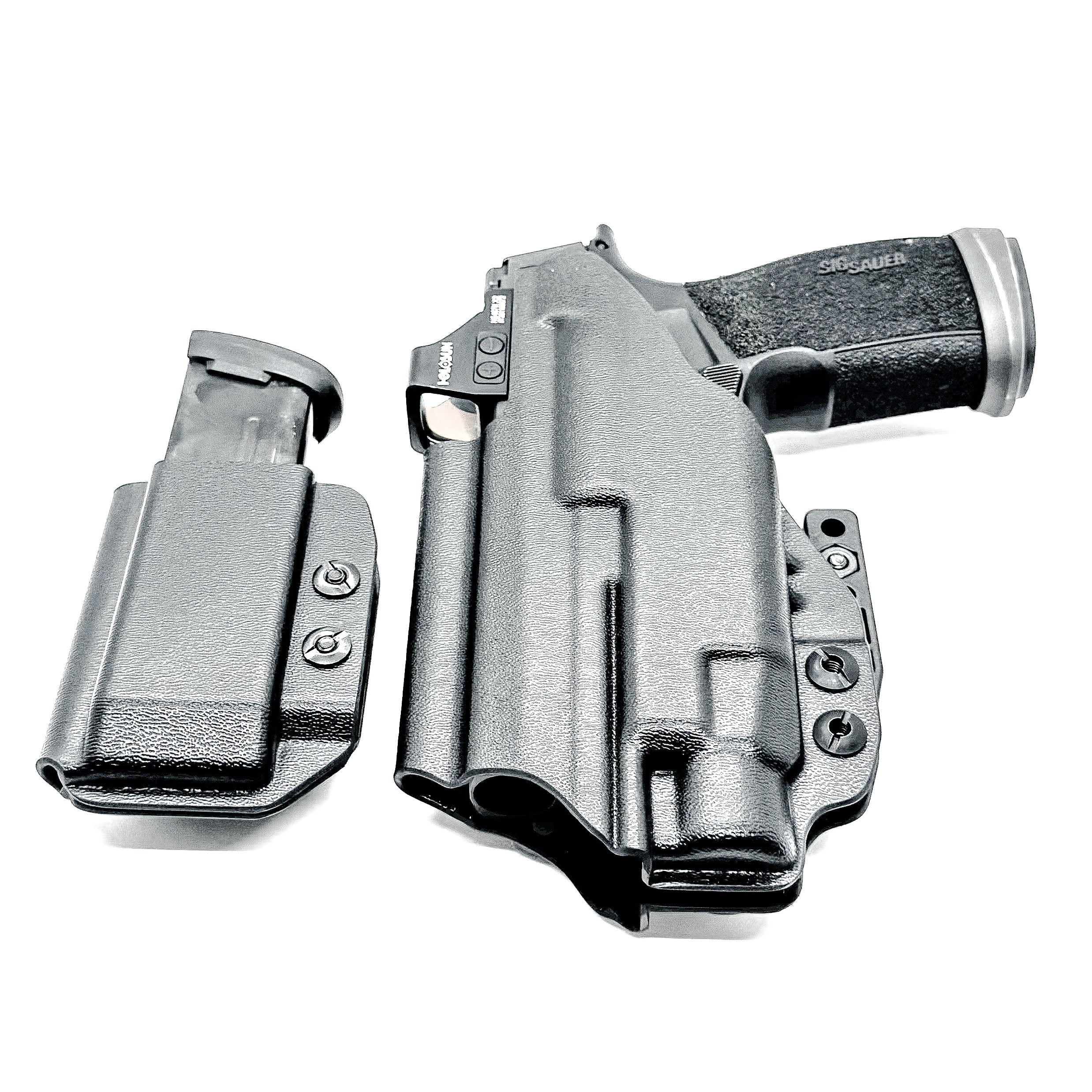 Sig P365-XMACRO & TLR-7 X or HL-X IWB Holster with Magazine Carrier Combo