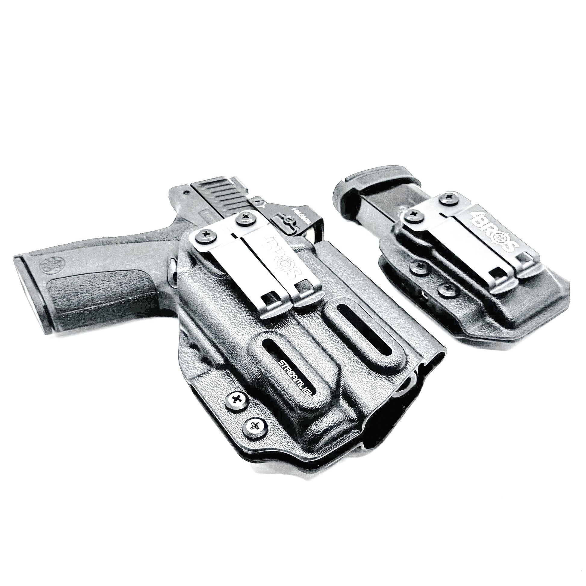 Smith & Wesson M&P Shield X & TLR-7 Sub IWB Holster with Magazine Carrier Combo