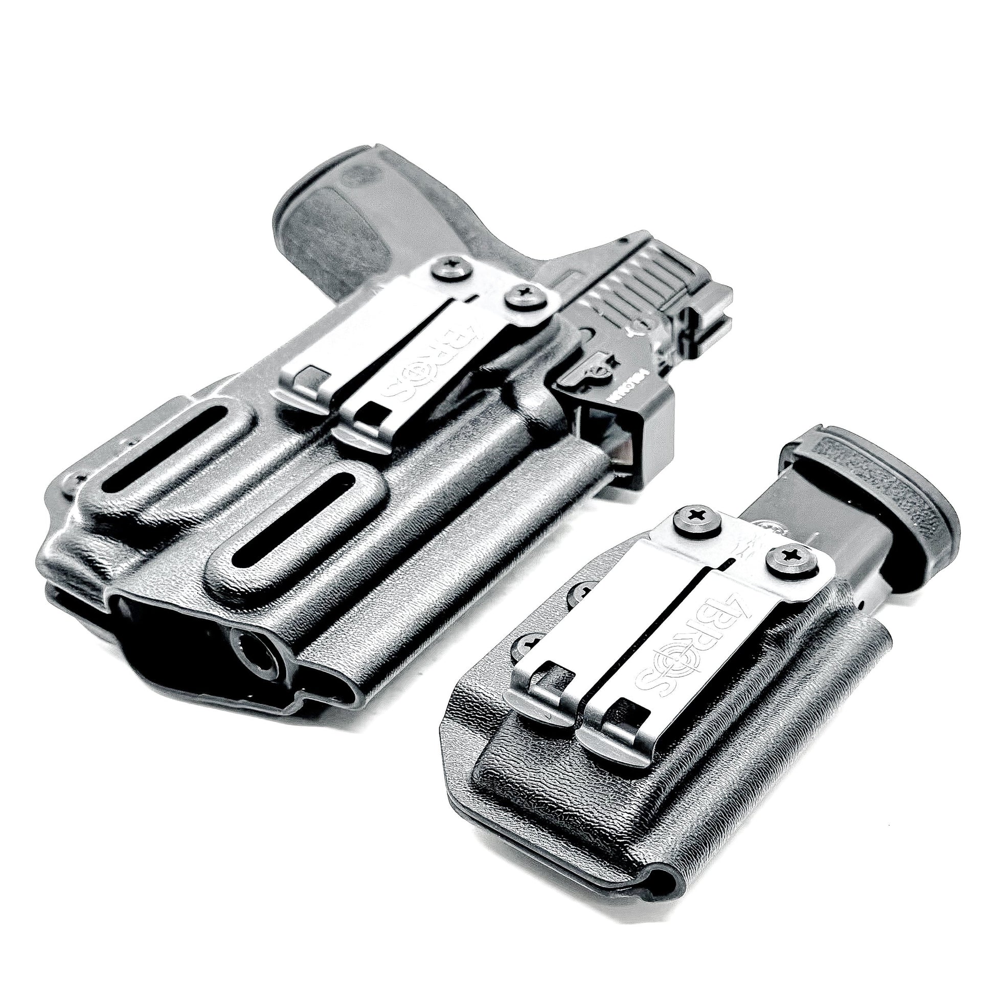 Smith & Wesson M&P Shield X & TLR-7 Sub IWB Holster with Magazine Carrier Combo